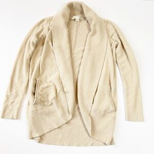Barefoot Dreams Bamboo Chic Lite® Circle Cardi Light Tan Medium